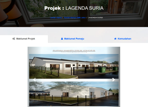eRumah Johor: Projek Rumah Mampu Milik Johor di Lagenda Suria, Mersing