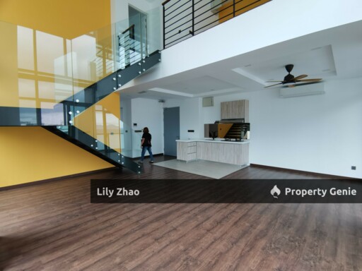Penthouse Duplex Sea View for Sale Corner Lot, 1,586 sf, Renovated @ Riverson, Kota Kinabalu City Centre