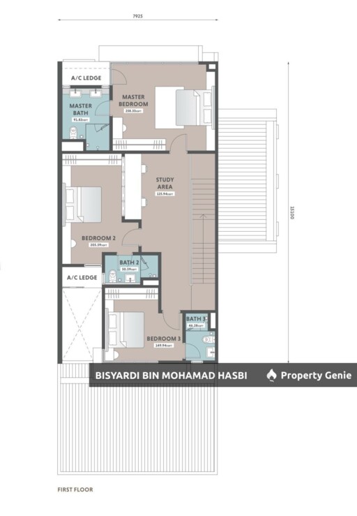 CORNER LOT (TYPE A4) KLCC VIEW 3 STOREY SUPERLINK HOUSE EAST 57, RESIDENSI LAMAN TIMUR DESA MELAWATI, KL