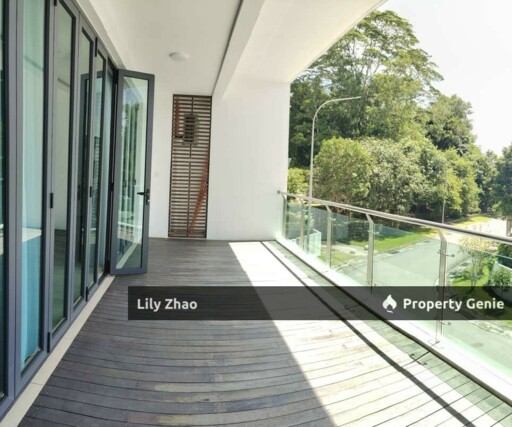 3-Storey Semi Detached Luxury House for Rent. 4Bed 5Bath, Gated & Guarded, Likas, Kota Kinabalu.