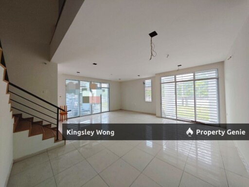 Gated Guarded Freehold Corner Double Storey Superlink House Meru Jelapang With Huge Land