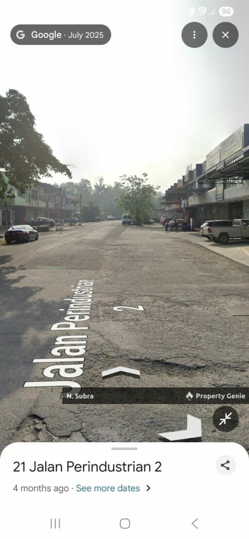 Double storey shoplot