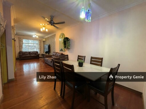 2-Storey Terrace House for Rent, 4 Rooms 3 Bath, Furnished, 2,544 Sqft, Taman Hungab, Noosob, Penampang, Kota Kinabalu, Sabah