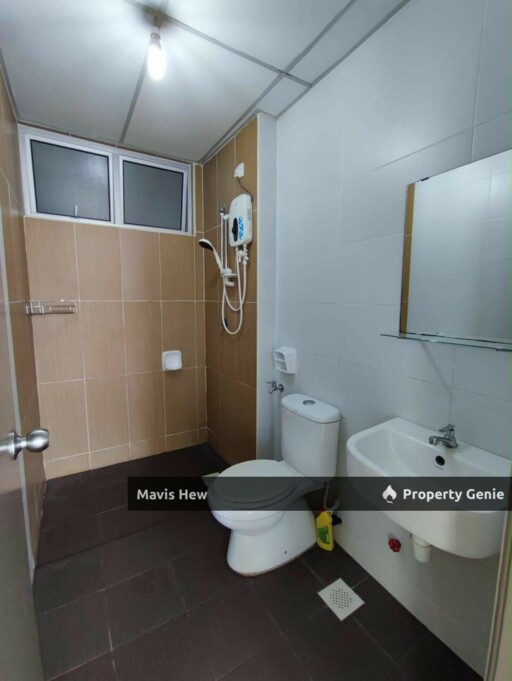 For Rent, Larkin Heights @Taman Larkin Idaman, Carpark, G&G, Partial Furnished