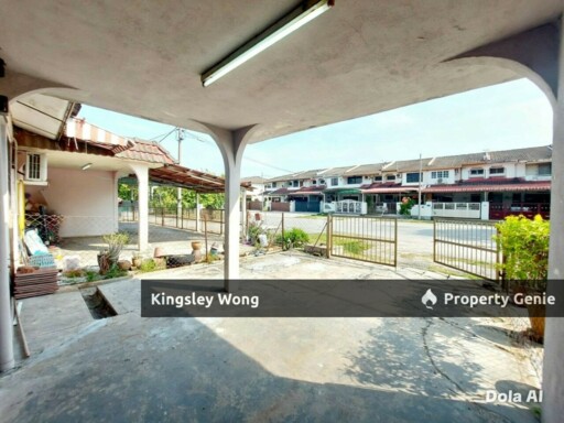 Bercham Taman Mewah Single Storey Terrace House Facing North Near Lotus Mall Shoplots