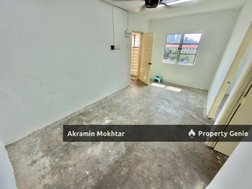 Freehold, Corner Unit & Near Lrt | Flat Taman Melati Block A14, Setapak Kuala Lumpur