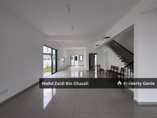 PARTIAL FURNISHED 4-BEDROOMS 2-STOREY TERRACE @ ENSO WOODS, GAMUDA COVE