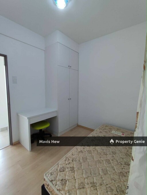For Rent, Larkin Heights @Taman Larkin Idaman, Carpark, G&G, Partial Furnished
