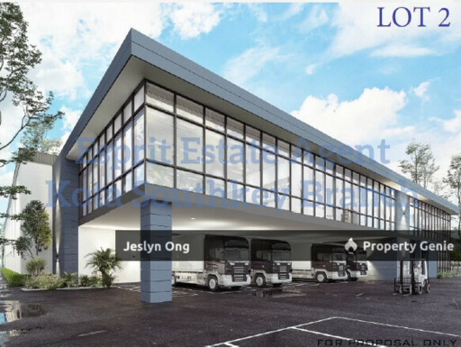 Detached Factory at Kawasan Perindustrian Senai for Sale