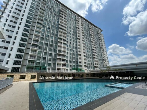 RENOVATED, PARTIALLY FURNISHED & 2 COVERED PARKING | BSP Skypark Condominium, Bandar Saujana Putra