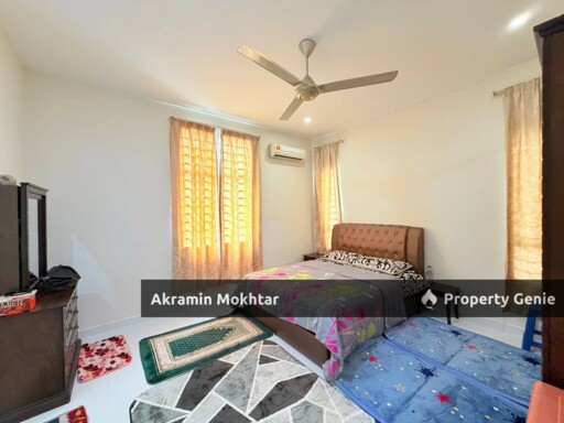 FREEHOLD, PARTIALLY FURNISHED & TANAH LUAS 107×80 | 1 Storey Bungalow, Mahkota Hills, Seksyen 18 Bandar Tasik Senangin, Lenggeng