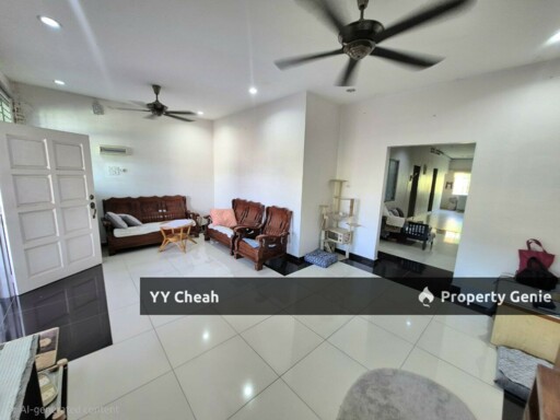 Ipoh Canning Single Storey House For Sale Freehold, Renovated,
