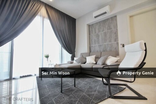 Stylish Design Fully Furnished Unit for Rent at Vogue Suites One, KL Eco City, Bangsar, Mid Valley