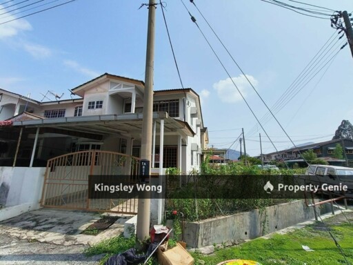 Gunung Rapat Wira Jaya Double Storey Terrace Corner House Near Ampang Ipoh