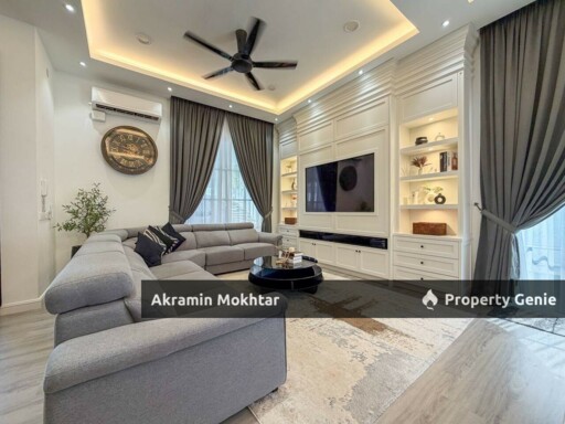 Freehold, Fully Furnished & Fully Renovated | 2 Storey Semi D Cluster Stoneridge Eco Majestic Semenyih