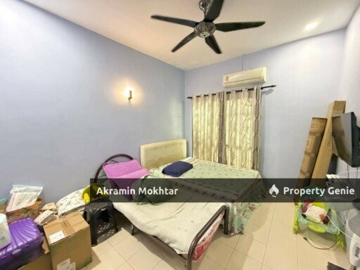 Freehold & Renovated | Semi-D Single Storey House, Taman Meru Harapan, Jalan Jambu Meru Klang  .