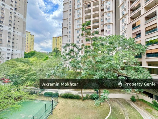 Freehold, Partially Furnished & 1 Parking | Seri Maya Condominium, Jalan Jelatek, Setiawangsa