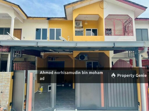 Freehold Double Storey Terrace House, Jln Solok Sungai Keramat, Taman Klang Utama. Klang, Selangor