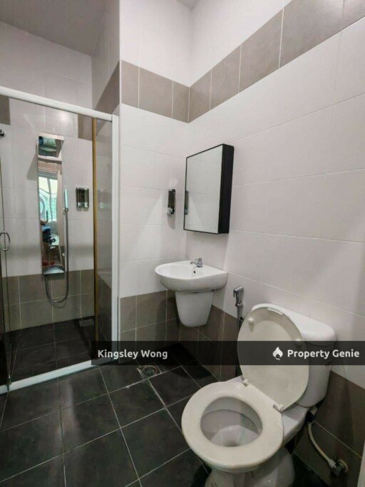 Dorset Place Freehold Double Storey Terrace House Good Condition Near Taman Song Choon
