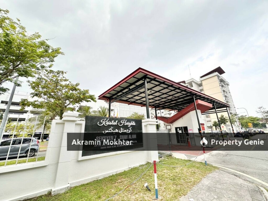 Ground Floor & 2 Parking | Kristal Heights Condominium Seksyen 7 Shah Alam