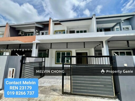 Double Storey Terrace Intermediate House At Dusun Bayu