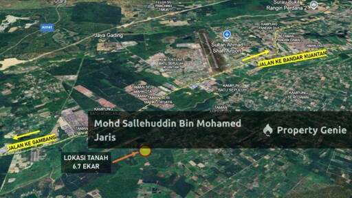 [FREEHOLD] TANAH PERTANIAN 6.7 EKAR JAYA GADING KUANTAN, PAHANG