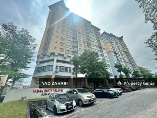 Taman Bukit Pelangi Apartment, Subang Jaya | RM310K - Extended Kitchen, Easy Access to Highway & Partial Furnished