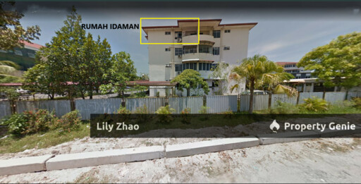 Taman Satria Apartment 3rd Floor for Sale, 3Bed 2Bath, Corner Lot, Fully Furnished, Menggatal, Kota Kinabalu.