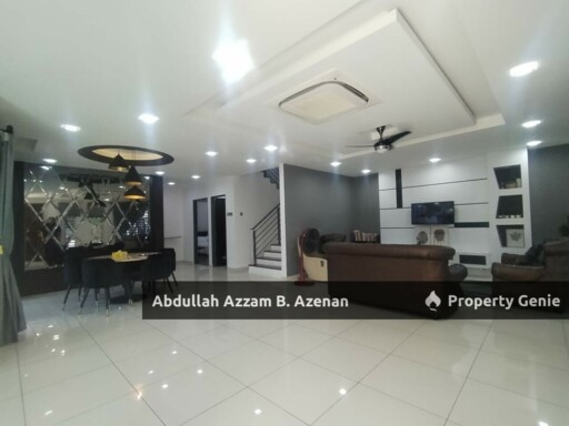DOUBLE STORY CORNER LOT ! FULLY FURNISHED