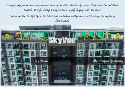 SkyVue Residence 22-Storey Condo with Stunning Views for Sale, New Project, Kota Kinabalu