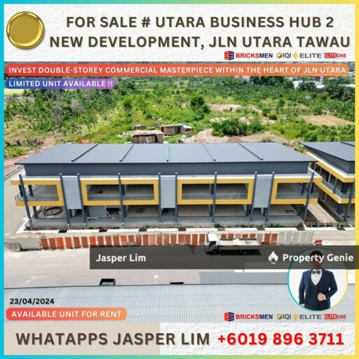 New Project Development Utara Business Hub 2 Tawau