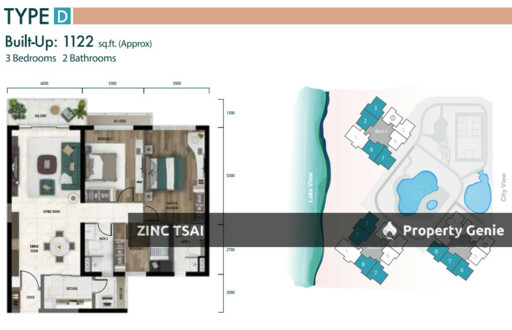 Aradia Residence @ Lake City KL North Service Apartment Auction | 3 Rooms | Near KTM Taman Wahyu | Save RM 60K