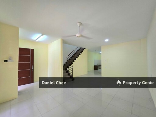Pengkalan New Painted Facing Field Double Storey Terrance House For Sale