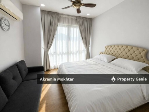 Freehold | Lake Point Residence, Cyberjaya Lake View Unit | Fully Furnished | Renovated & Move-In Ready
