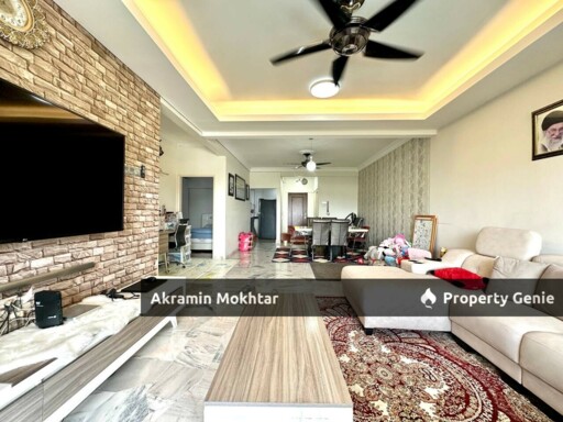 Fully Furnished, Renovated & 2 Parking | Villaria Condominium, Bukit Antarabangsa, Ampang