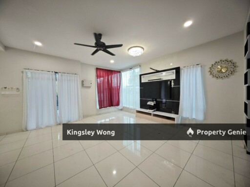 Hill Park, Bandar Lahat Mines Double Storey Semi D Facing North Gated Guarded Near Pengkalan Batu Gajah Pusing