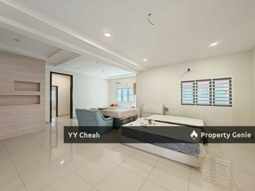 Taman Mansion, Ipoh Town 2 Storey Bungalow Freehold Move in Condition, Renovated Corner