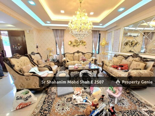 Double Storey Bungalow Aman Perdana Klang - Fully Furnished