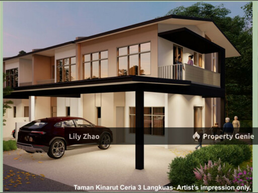 Double Storey Modern Terrace Landed Houses @ Taman Kinarut Ceria 3 Langkuas for Sale, Kinarut