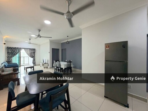FREEHOLD, RENOVATED, FULLY FURNISHED & 2 PARKING | RESIDENSI ZAMRUD CONDOMINIUM BLOK A&B JALAN ZAMRUD UTAMA KAJANG