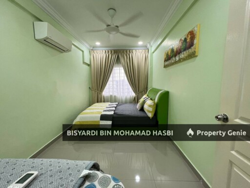 RENOVATED & FULLY FURNISHED ABADI INDAH APARTMENT, KUALA LUMPUR .