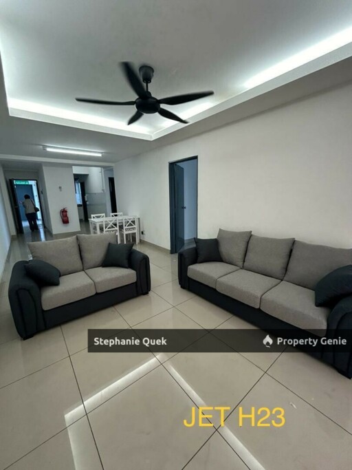 Palm Garden Klang Fully Furnished 1151sf>Corner Unit With Balcony>3B2B Apartment For Rent
