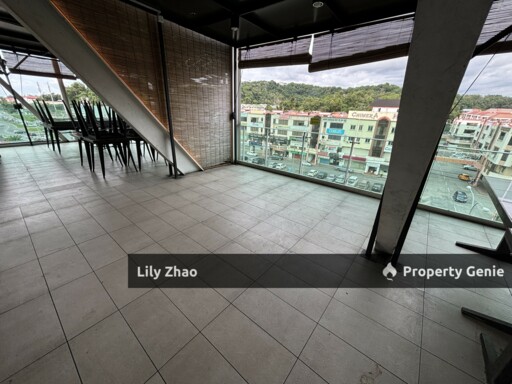 T1 Bundusan Commercial, Ready Hot Pot Restaurant for Rent, Sky Deck Corner Lot, F&B Area, Penampang, Kota Kinabalu.