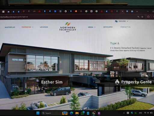 FOR SALE / LEASE Northern Techvalley @ BKE Industrial Park Beside Butterworth and Kulim.