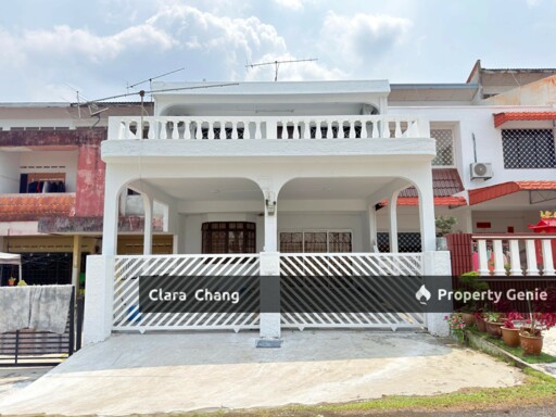 Taman Megah Kluang Double Storey Terrace House| Can Full Loan