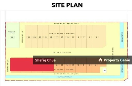 Rumah Teres Dua Tingkat Di Laman Cherakah, Jalan Bukit Cherakah, Seksyen U15, Shah Alam