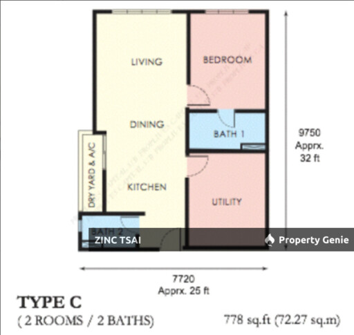The Edge USJ 1 Subang Jaya Service Apartment Auction | 2 Bedrooms | Near Summit USJ