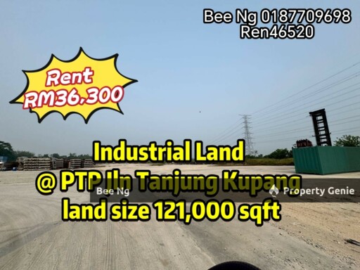 PTP Tanjung Kupang / Gelang Patah / Industrial Land for Rent