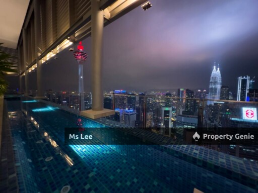 Pavilion Ceylon Hill @ Bukit Ceylon, Bukit Bintang-near MRT-Level 31 KL Tower view