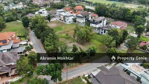 Tanah Geran Individu Lot Bungalow  Jalan Menara Bukit Jelutong .